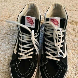 High Top Vans (size: 8)